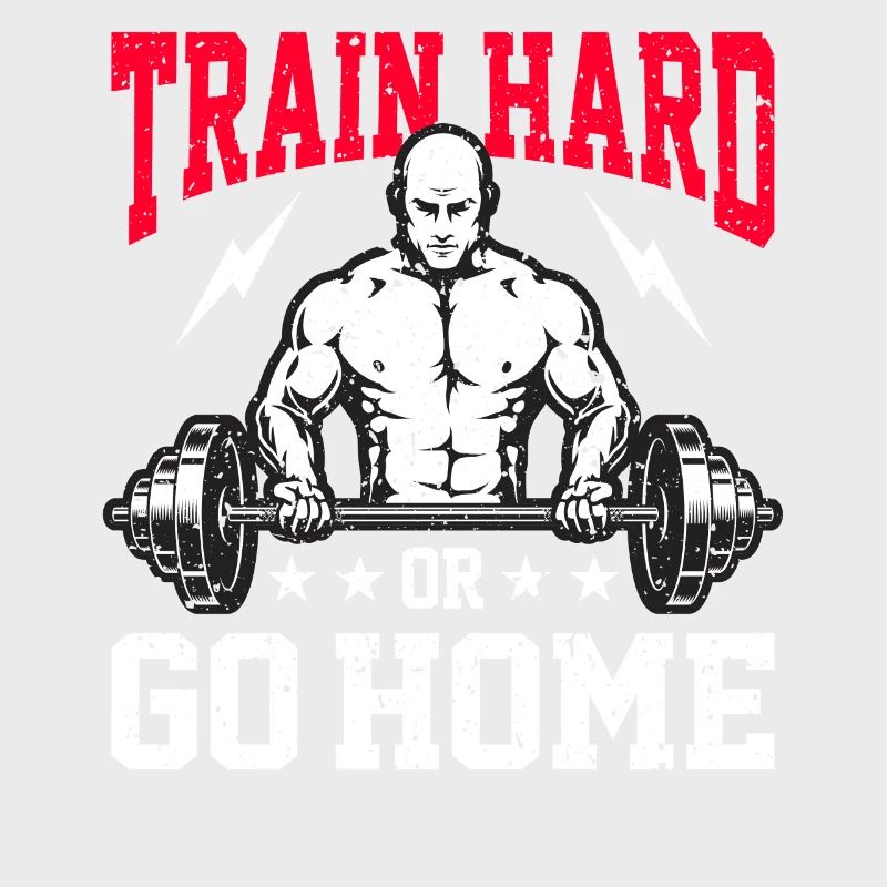 Trainiere hart oder geh nach Hause