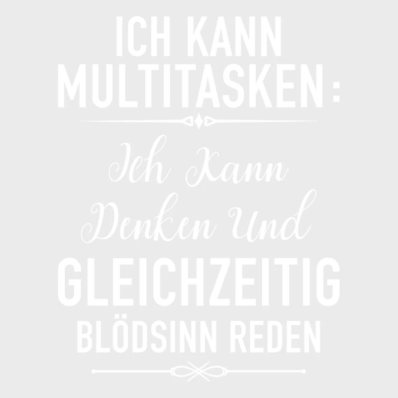 Ich kann Multitasken - Design