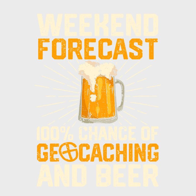 Wochenendvorhersage 100% Chance auf Geocaching