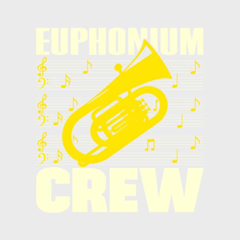 Euphonium Crew Baritone Player Gift Idea