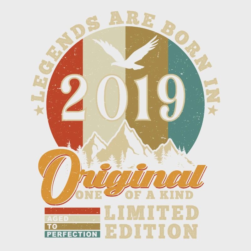 Original 2019 Geburtstagsgeschenk 2019 authentisch