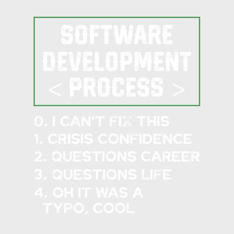 Software Development Process Humor Programmer