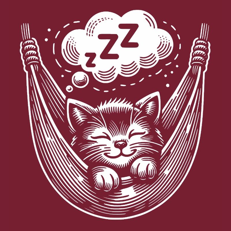 Cute sleeping kitten