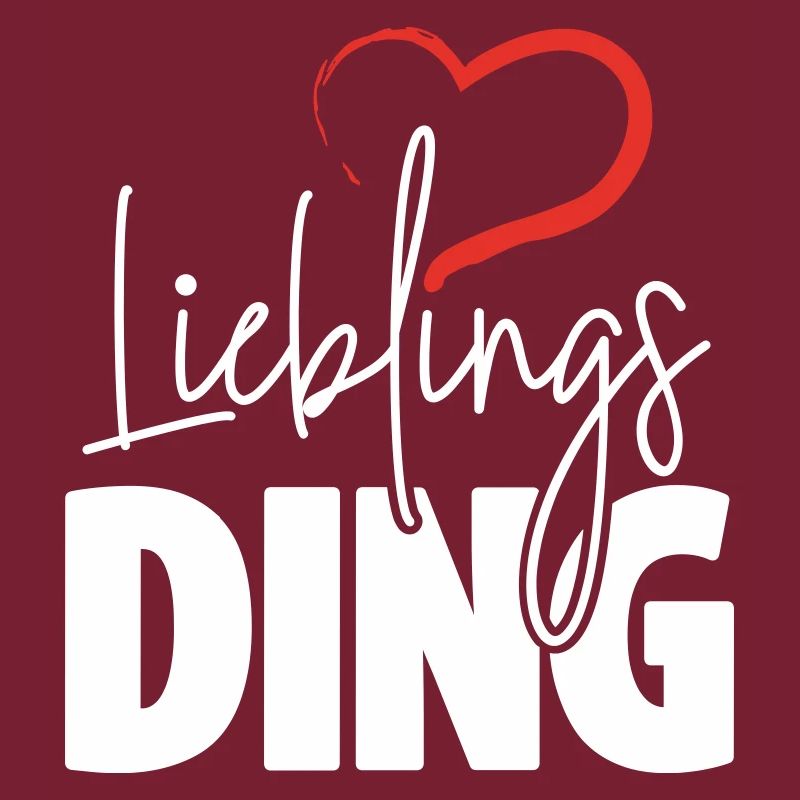 Lieblingsding mit Herz