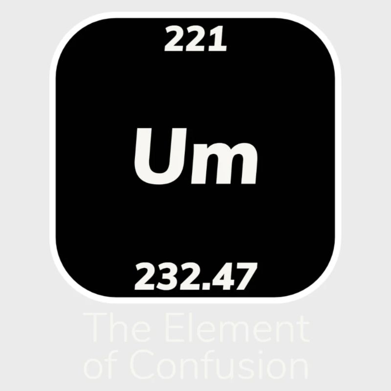 Um élément de confusion