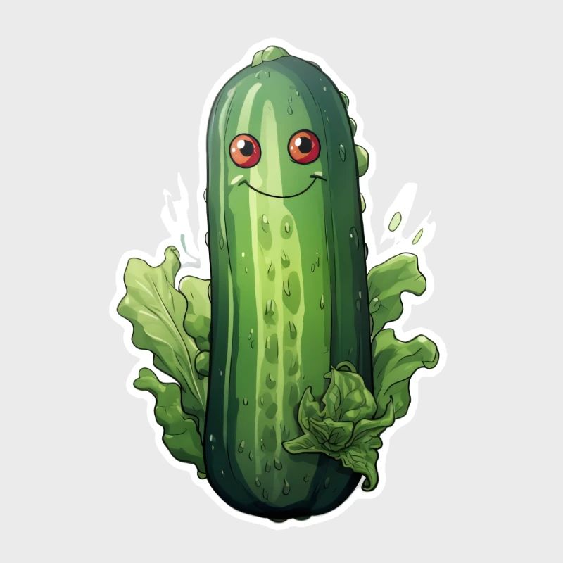 Cucumber Kawaii