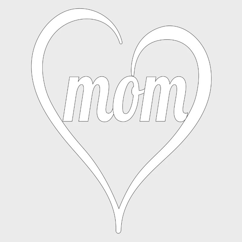 MOM Motiv | Muttertags- oder Geburtstagsgeschenk