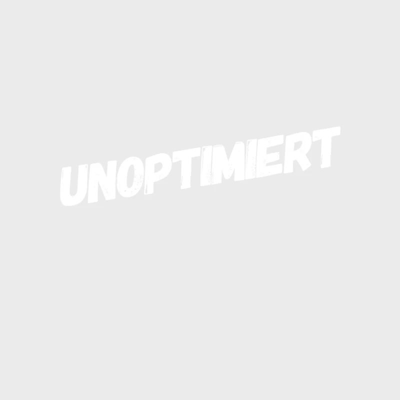 ich optimiere mich