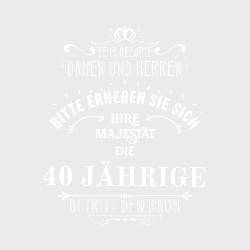 40 Geburtstag