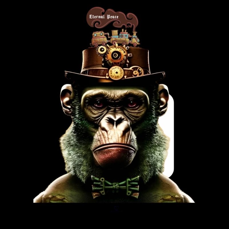 Peace Steampunk Train