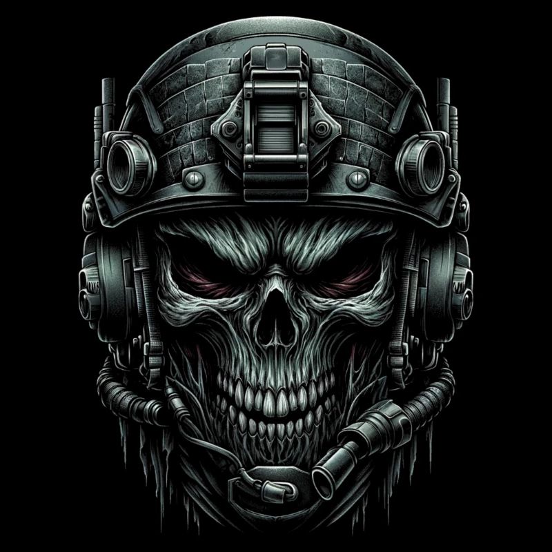 Commando's Skull
