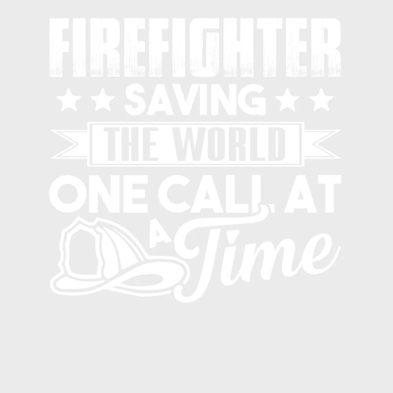 Firefighter Saving The World