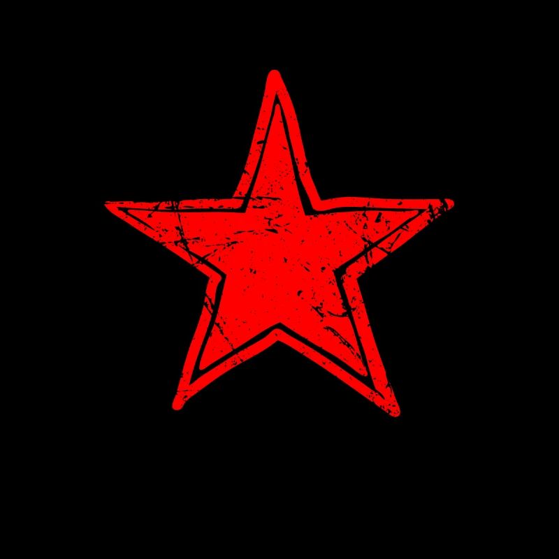 star drawn path red