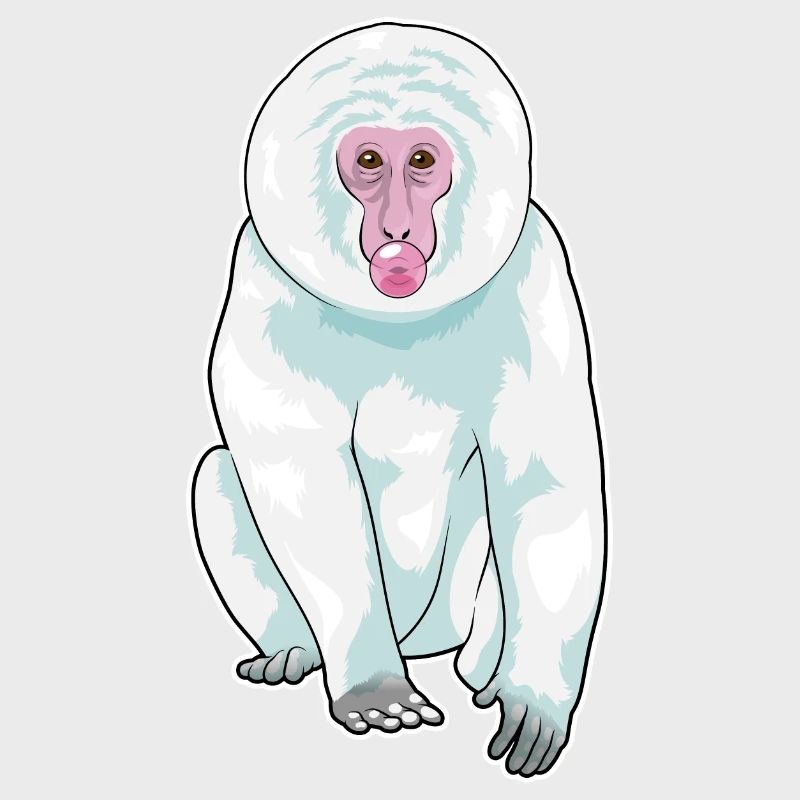 Monkey Chewing Gum
