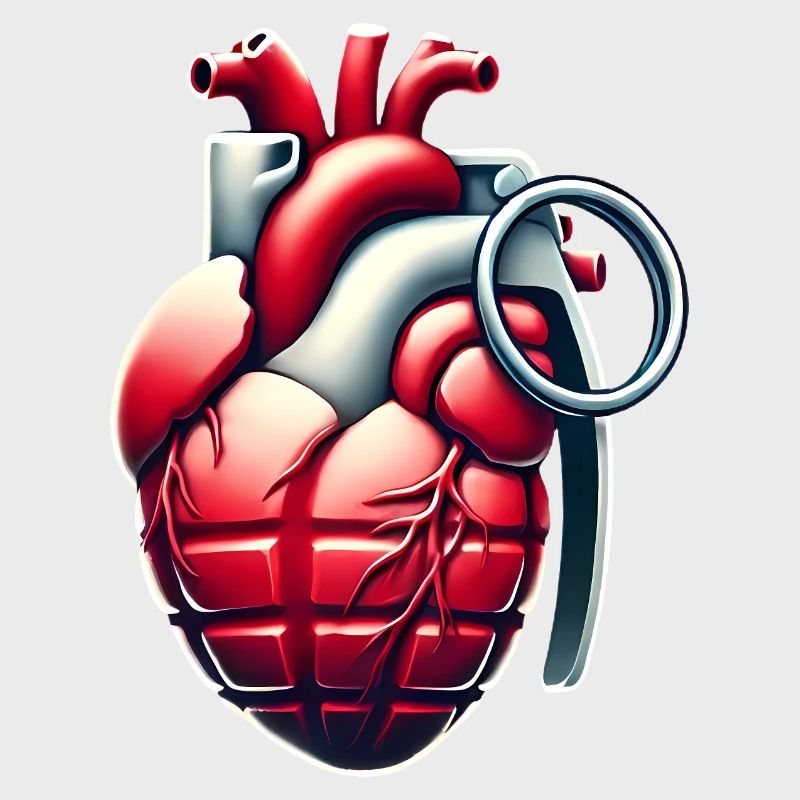 Conception de grenade à cœur explosif