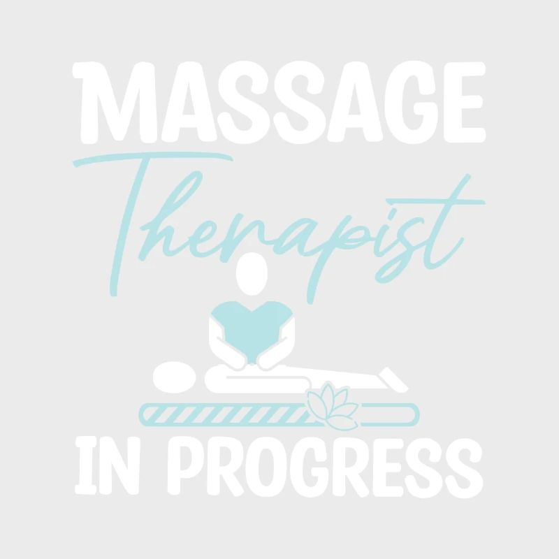 Massage therapist in progress