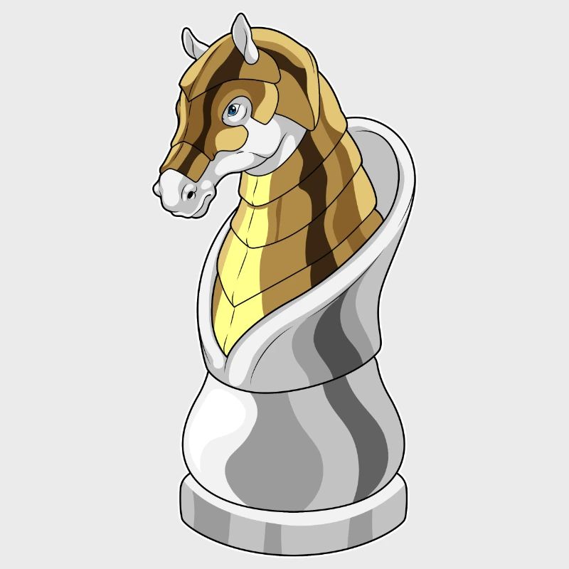 Pièce d’échecs : Chevalier, Échecs, Cheval