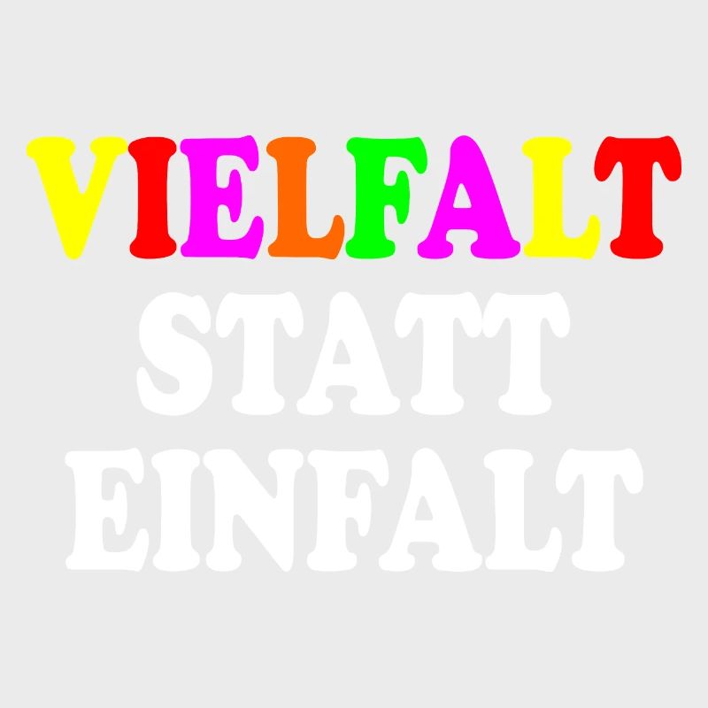 vielfalt statt einfalt