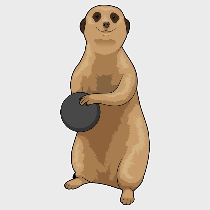 Erdmännchen Bowling Bowlingkugel
