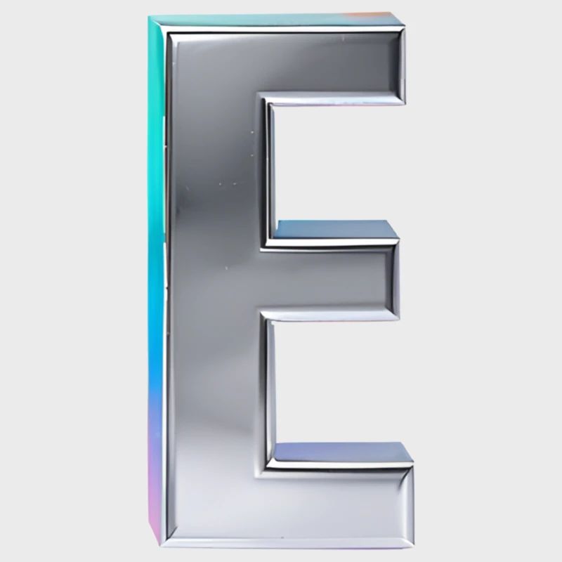 Chrome ,, E " Métallisé