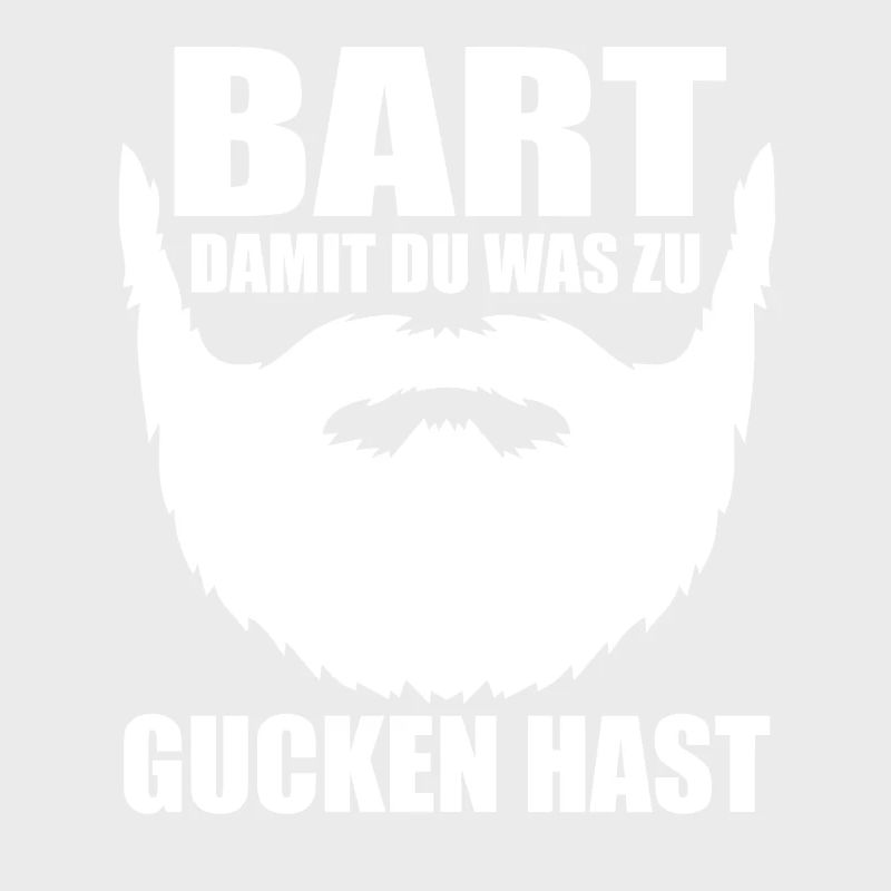 Bärtig Bartträger Bart