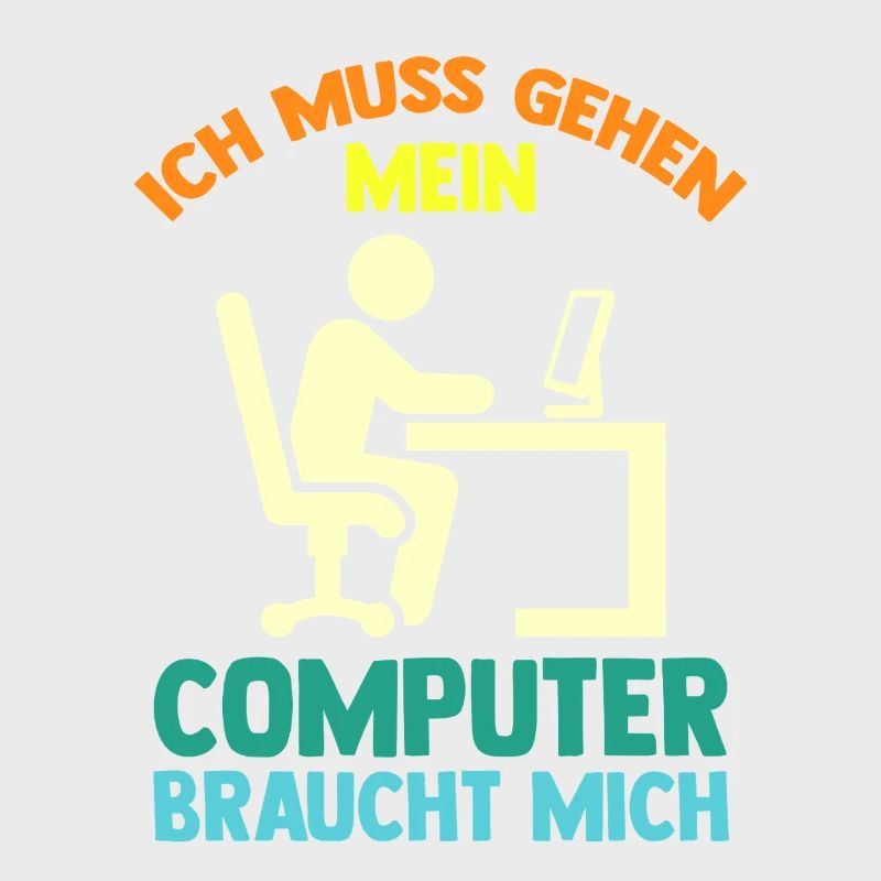 Computer Gamer Zocker Programmierer Administrator