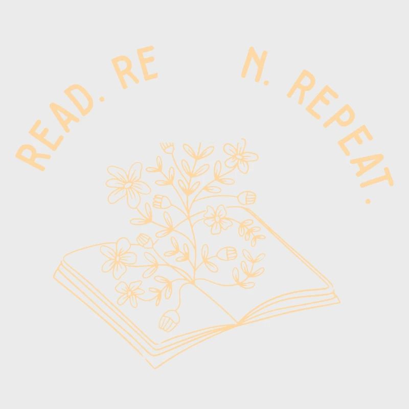 Librarian Read Return Repeat Library Worker Book