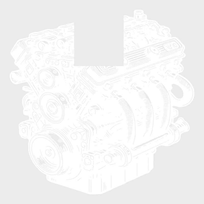 Mechanic Cylinder Engine Block Displacement Fan Engine