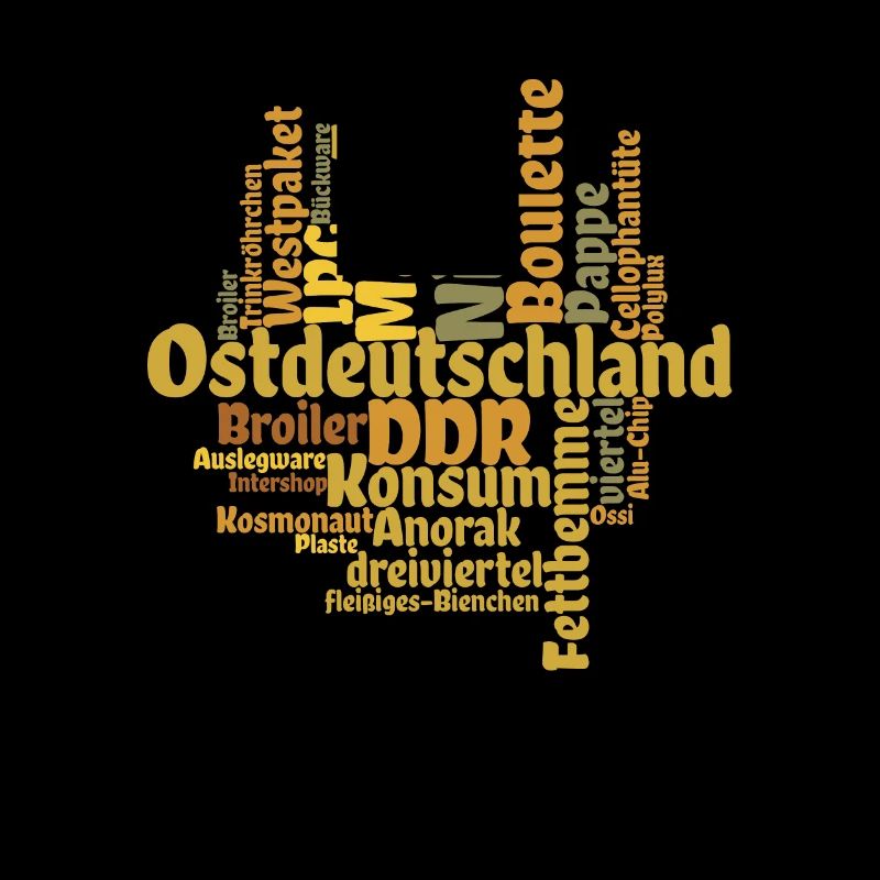 Nuage de mots DDR Nicki Wörtersammlung
