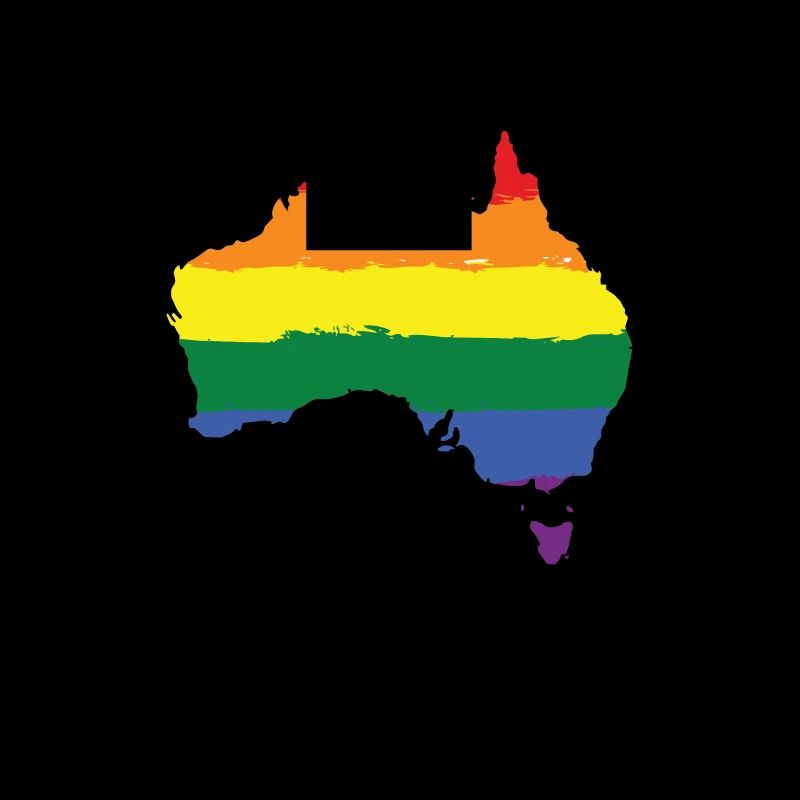 Australien bunt LGBT Farben