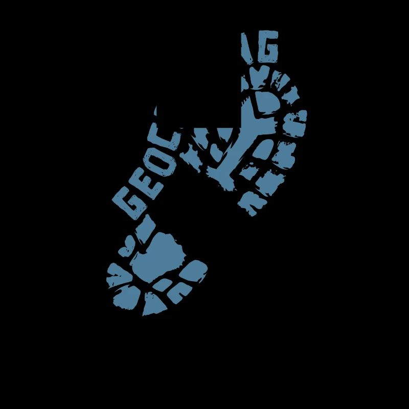 Geocaching empreinte chaussures