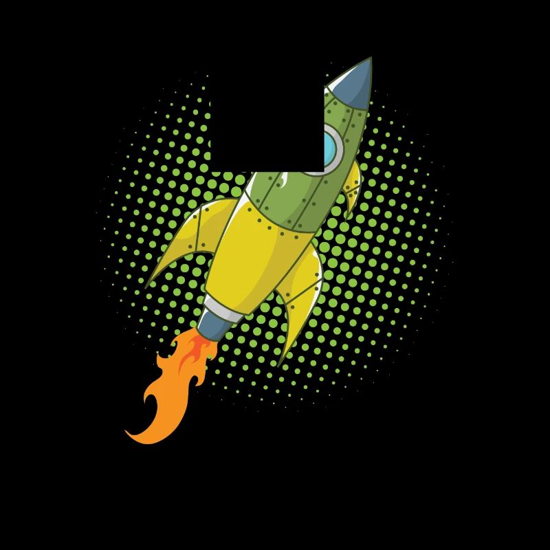 Rocket Comic Spaceship Spacecraft Missile