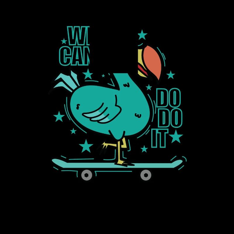 We can do it We can Dodo it Vogel Mauritius