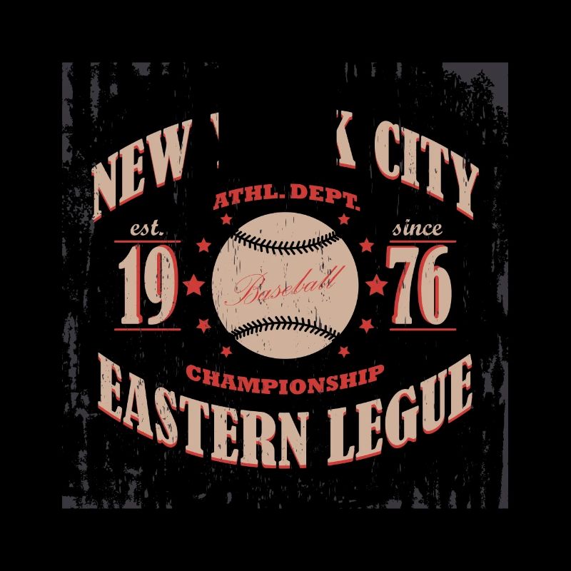 Baseball typography