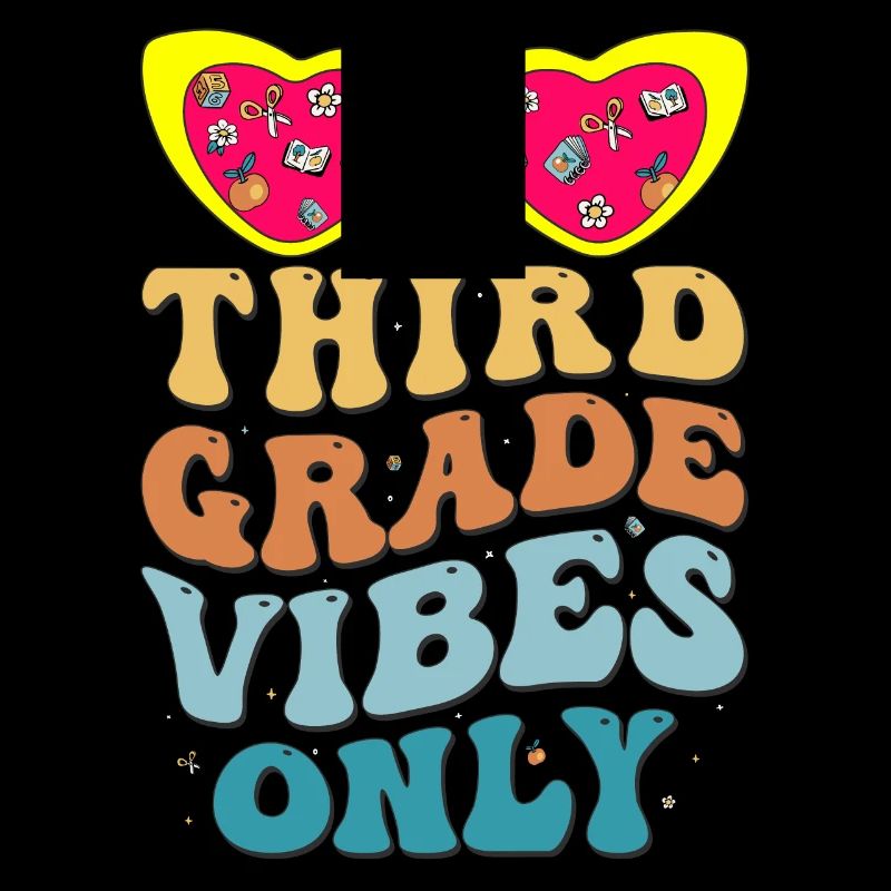Groovy Back to School avec Third Grade Vibes Only