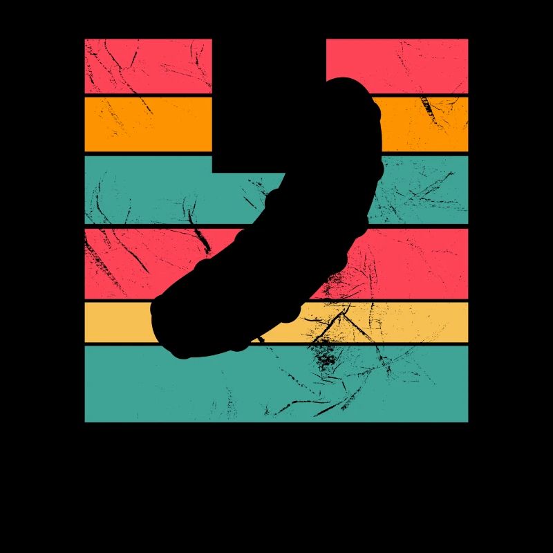 Concombre cornichon rétro cadeau