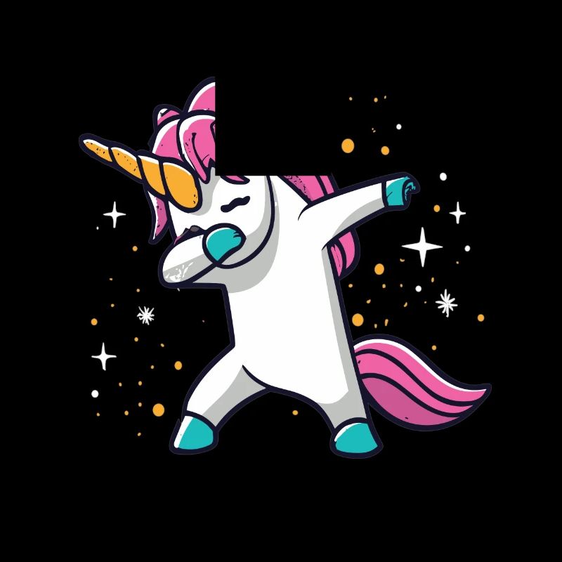 Dabbing Licorne Licorne Dab Dabbing Trend Dance