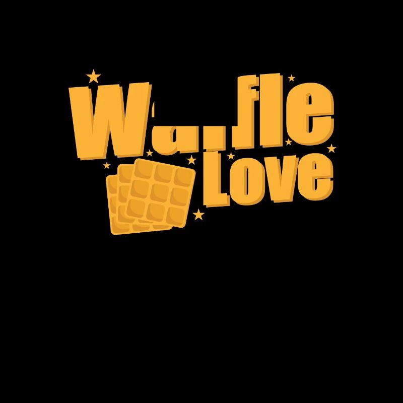 Waffle Love Snack Pastry Dough Baker
