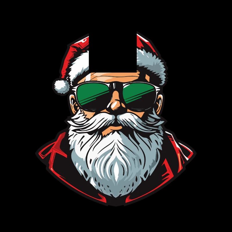 Weihnachtsmann Cool Santa