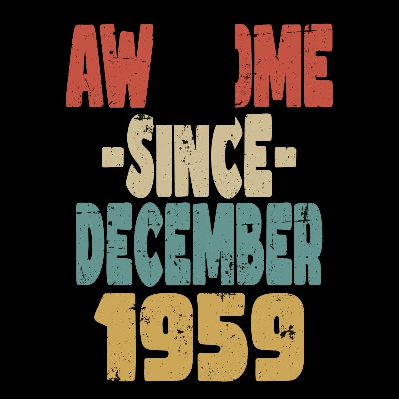 Génial Décembre 1959