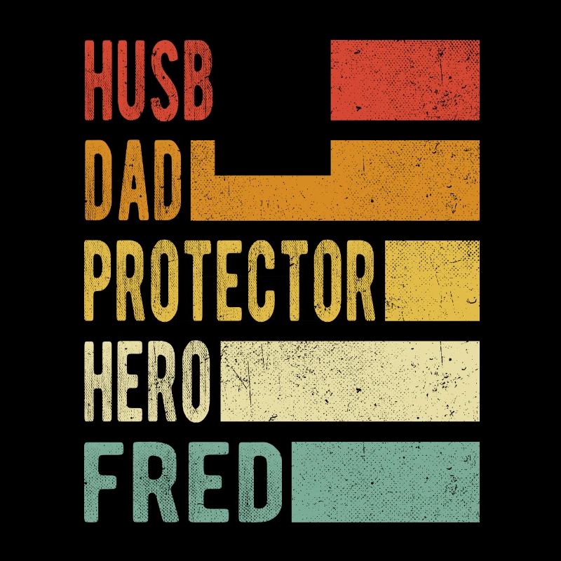 Fred Name Papa Geschenk
