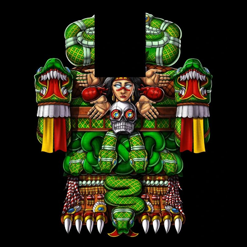 Déesse aztèque Coatlicue