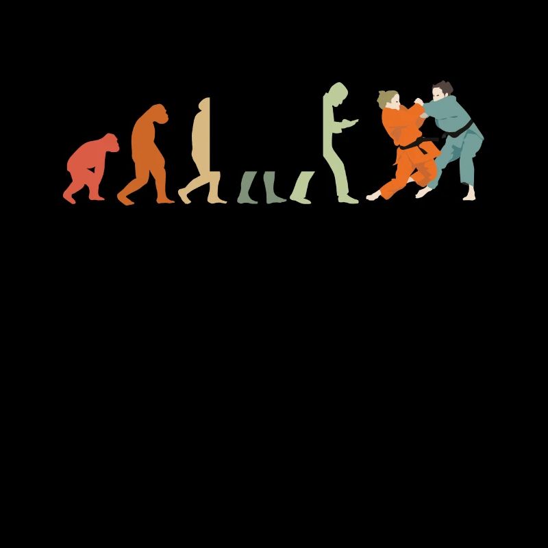 Judoka Taekwondo Karate Aikido Ju-Jutsu Evolution