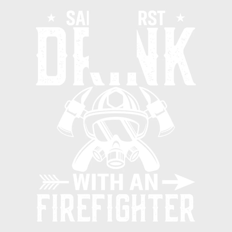 Safety before drinking with a firefighter