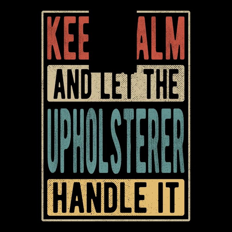 Polsterer Retro Geschenk