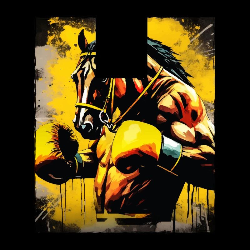 Pferd Boxer Kämpfer