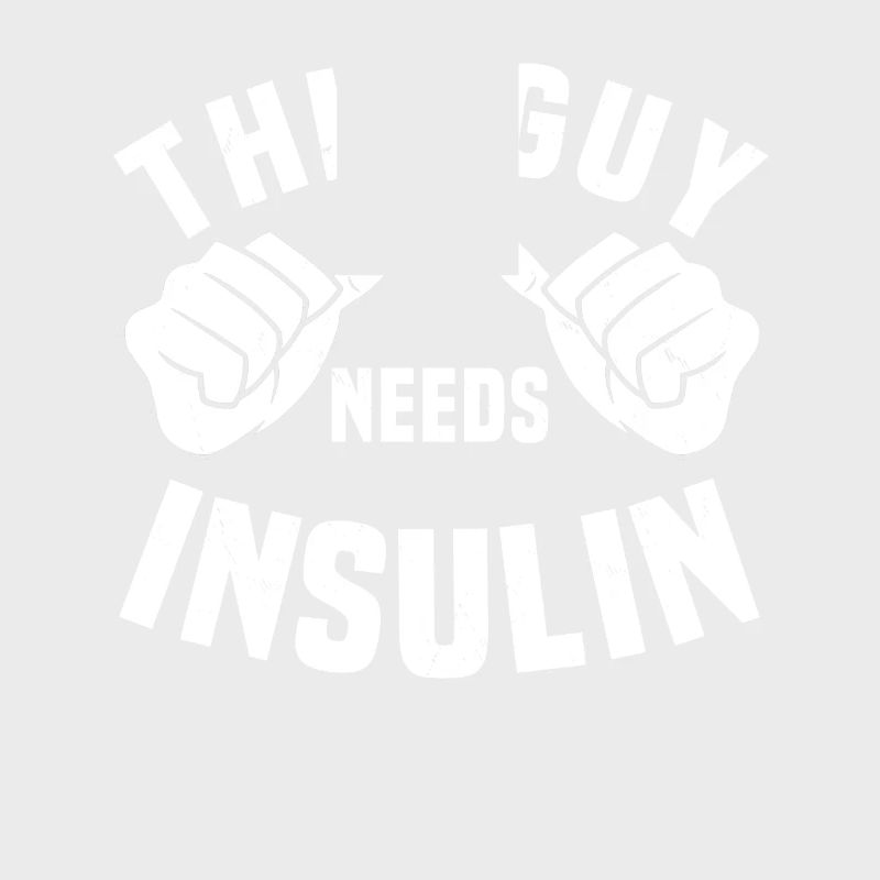 This guy needs insulin