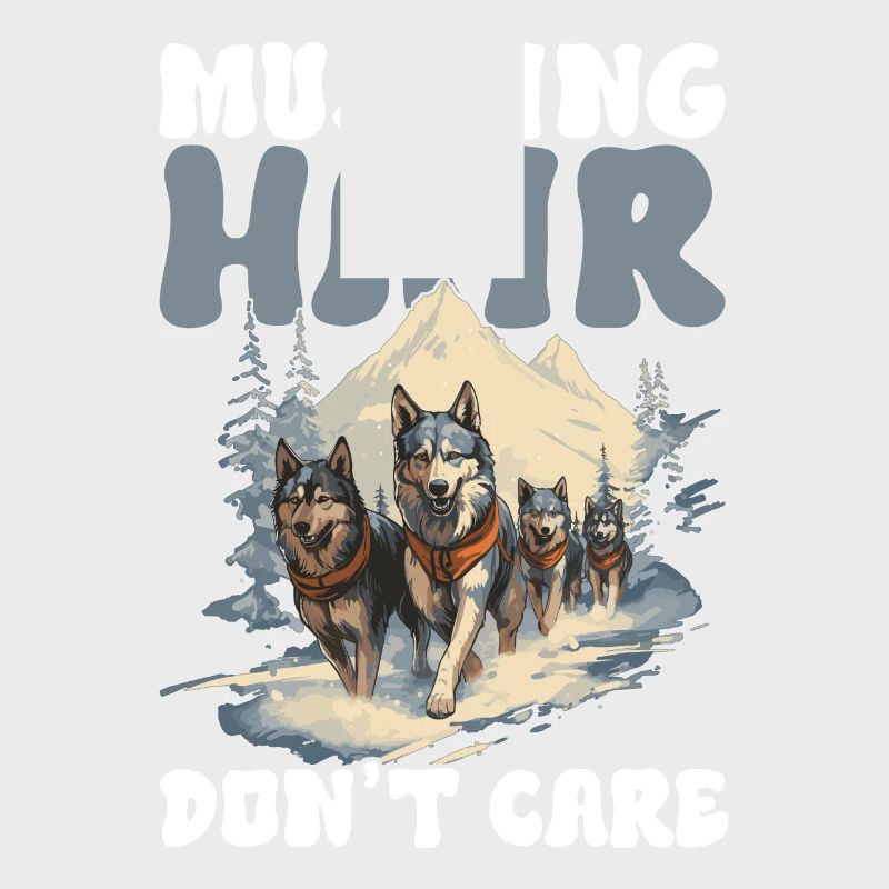 Sledding Sled Dogs