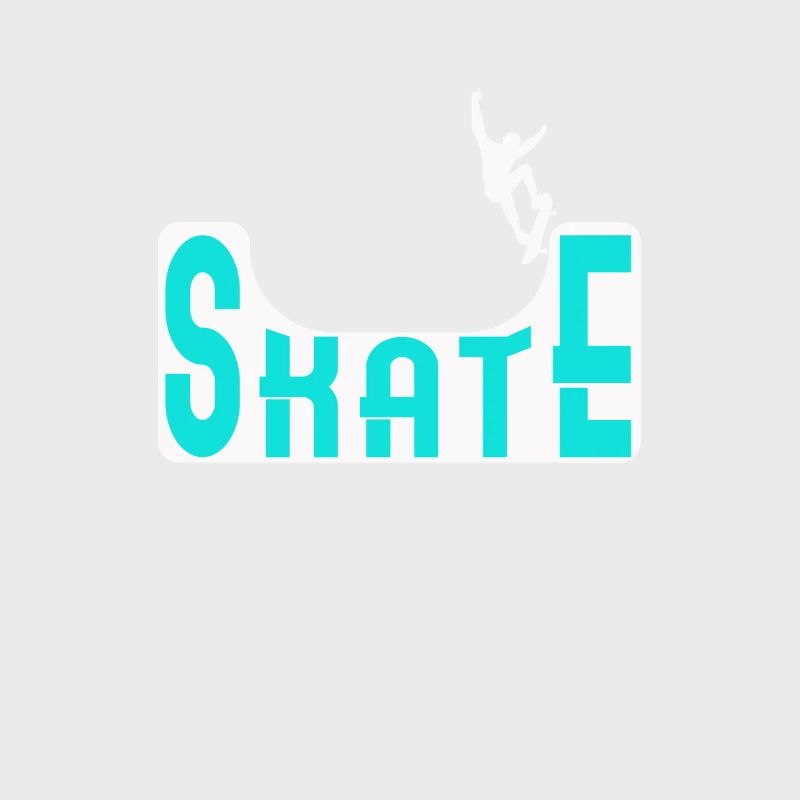 Skate Halfpipe Skateboard