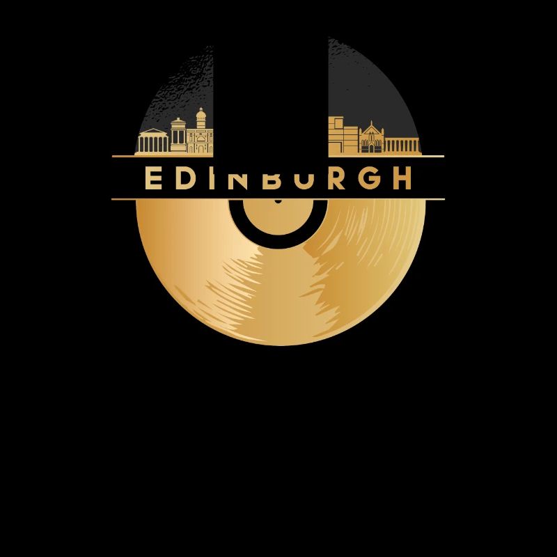 Vinyl Record Skyline-UK-Edinburgh
